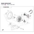 REAR SPROCKET product image