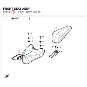 FRONT SEAT ASSY product image