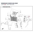 RESERVOIR OVERFLOW HOSE product image