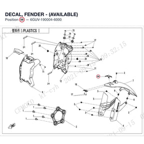 DECAL, FENDER - (AVAILABLE) product image