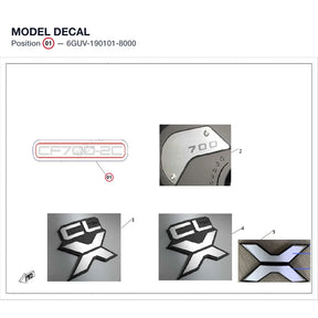 MODEL DECAL product image