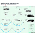 FRONT+REAR RIM LH DECAL 2 product image