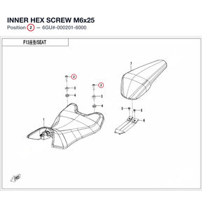 INNER HEX SCREW M6x25 product image