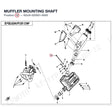 MUFFLER MOUNTING SHAFT product image