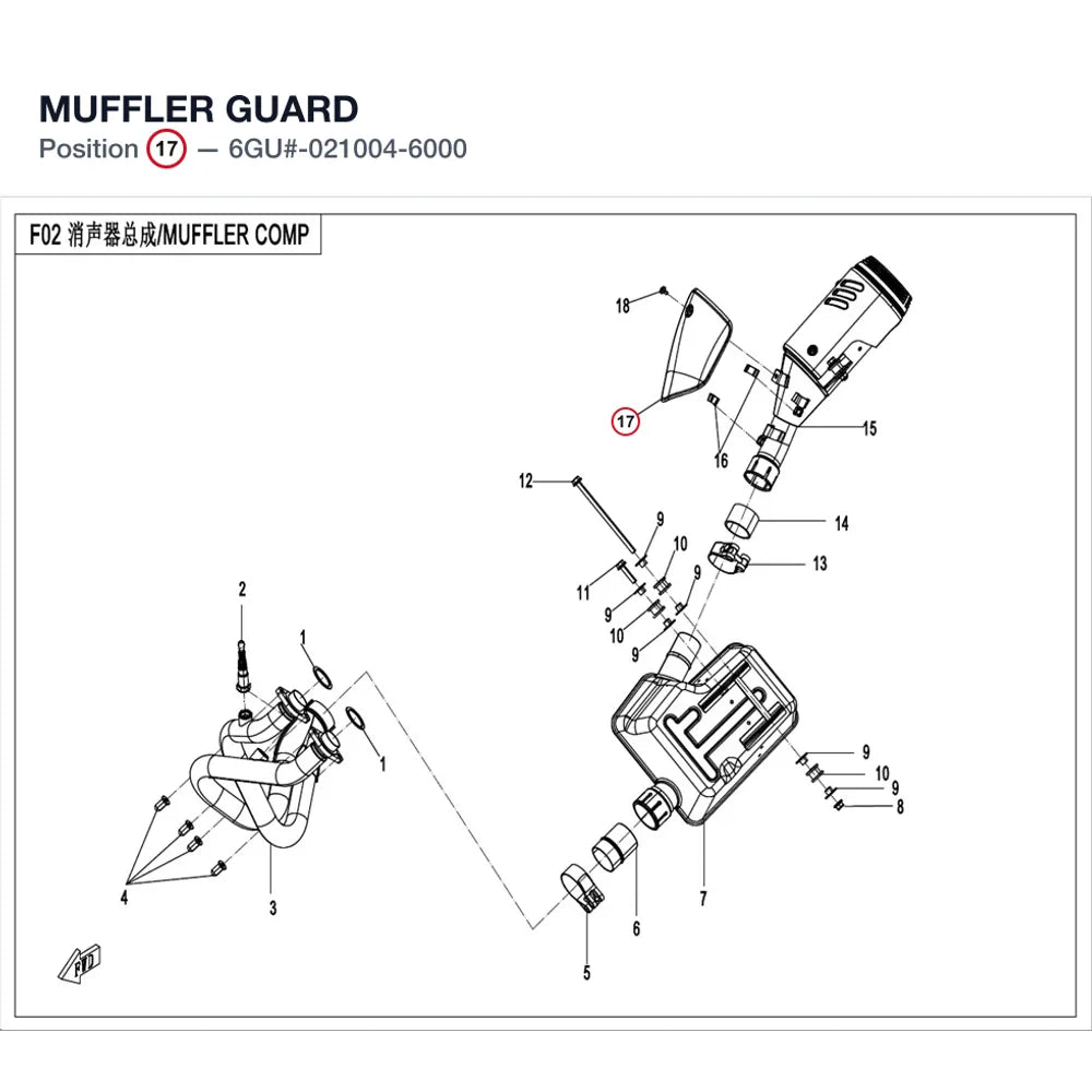 MUFFLER GUARD product image