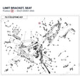 LIMIT BRACKET, SEAT product image