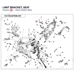 LIMIT BRACKET, SEAT product image