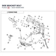 SIDE BRACKET BOLT product image