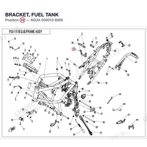BRACKET, FUEL TANK product image