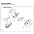 LH REAR GUARD product image