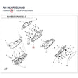 RH REAR GUARD product image