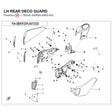 LH REAR DECO GUARD product image