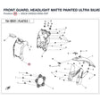 FRONT GUARD, HEADLIGHT product image
