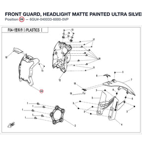 FRONT GUARD, HEADLIGHT product image