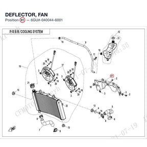 DEFLECTOR, FAN product image
