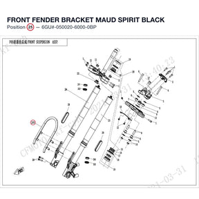 FRONT FENDER BRACKET product image