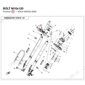BOLT M10x120 product image