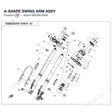 A-SHAPE SWING ARM ASSY product image