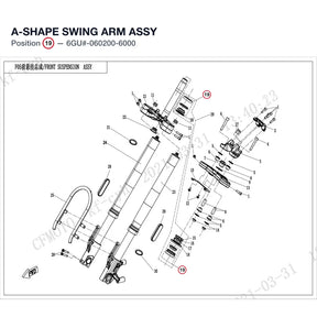 A-SHAPE SWING ARM ASSY product image