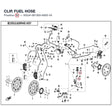 CLIP, FUEL HOSE product image