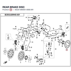 REAR BRAKE DISC product image