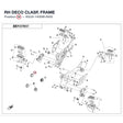 RH DECO CLASP, FRAME product image