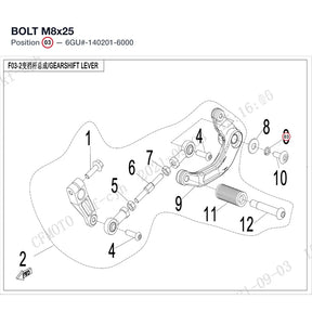 BOLT M8x25 product image