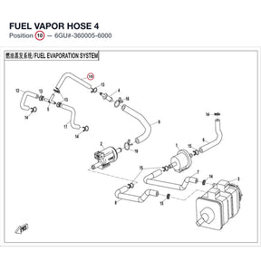 FUEL VAPOR HOSE 4 product image