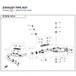 EXHAUST PIPE NUT product image