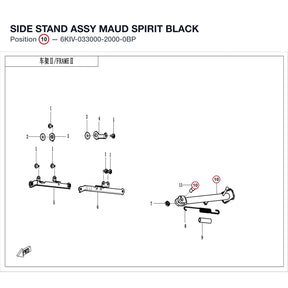 SIDE STAND ASSY product image