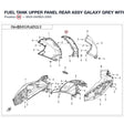 FUEL TANK UPPER PANEL REAR ASSY product image