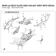 REAR LH DECO PLATE ASSY product image