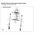 UPPER TRIPLE CLAMP product image