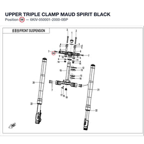UPPER TRIPLE CLAMP product image