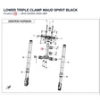 LOWER TRIPLE CLAMP product image