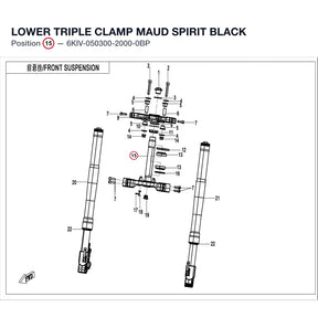 LOWER TRIPLE CLAMP product image