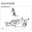 REAR SHOCK ABSORBER product image
