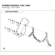 RUBBER BUSHING, FUEL TANK product image