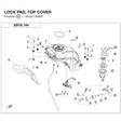 LOCK PAD, TOP COVER product image