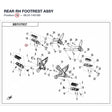REAR RH FOOTREST ASSY product image