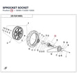 SPROCKET SOCKET product image