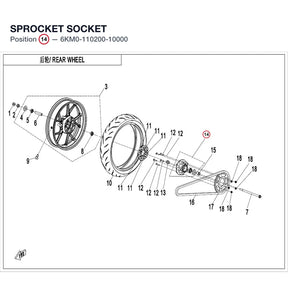 SPROCKET SOCKET product image