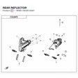 REAR REFLECTOR product image