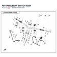 RH HANDLEBAR SWITCH ASSY product image