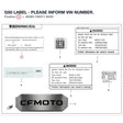 GS0 LABEL product image
