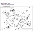 BOLT, FUEL PIPE product image