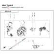 SEAT CABLE product image