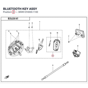 BLUETOOTH KEY ASSY product image
