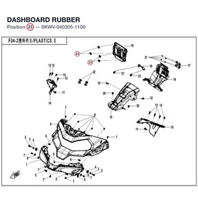 DASHBOARD RUBBER product image
