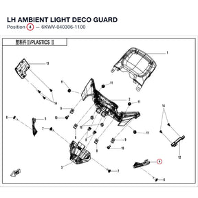 LH AMBIENT LIGHT DECO GUARD product image